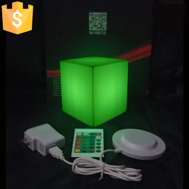 Светодиодный светильник с кубиками настроения, Ночной светильник, гаджет Gizmo, домашний декор, романтический светильник ing 13x13x13 см, 16 цветов, меняющий куб, 4 шт