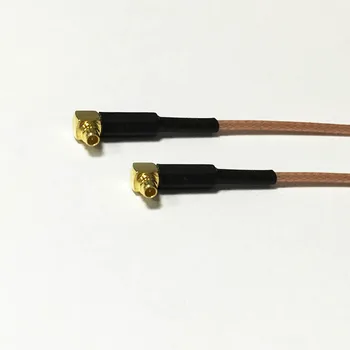

1PC New MMCX Male Plug Right Angle Connector Switch MMCX Male Plug Right Angle RG178 Cable 1.2meter 120cm