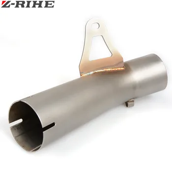 

For BMW Stainless Motorcycle Exhaust Pipe Middle muffler exhaust pipe For BMW S1000 S1000RR 2009 2010 2011 2012 2013 2014