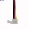 10pcs 6pin RGB CCT LED Connector 6 pin 12mm Width Solderless Adapter For RGB+CCT LED Strip 1 Clip Or 2 Clip Easy Connector ► Photo 2/3