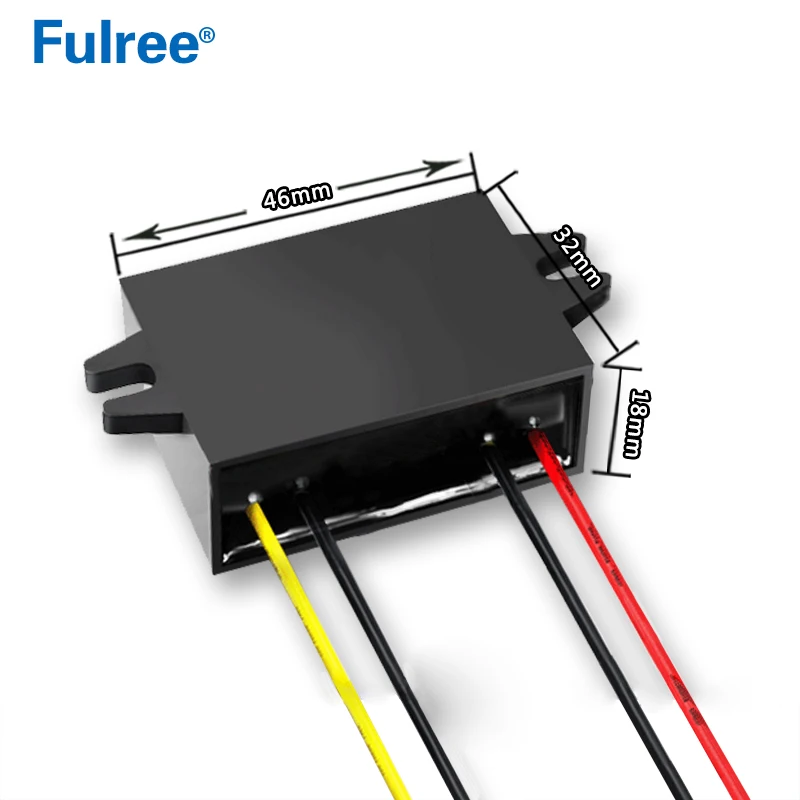 Buckk Spannungsregler 12V/24V Auf 10V 1A - Automatischer Step Down Converter | Wasserdicht