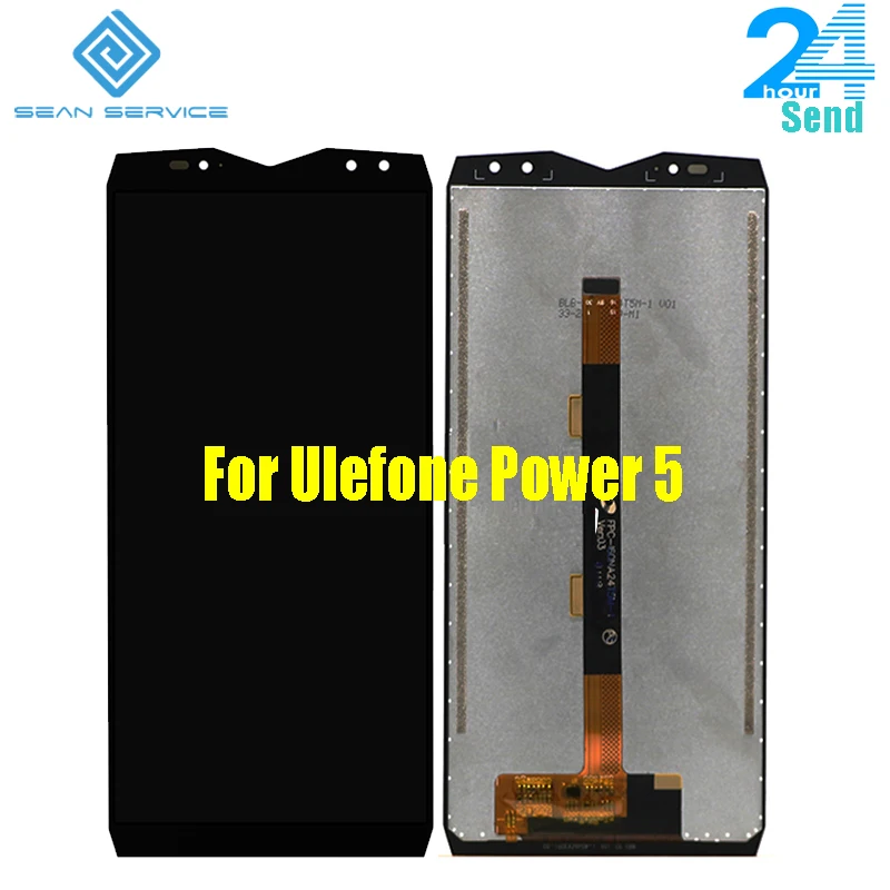 Pаспродажа Для оригинального Ulefone power 5 ЖК дисплей + кодирующий преобразователь сенсорного экрана в сборе инструменты FHD 6,0