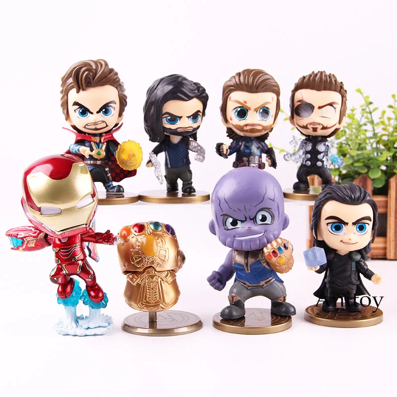 thanos ironman dr strange 3 pack