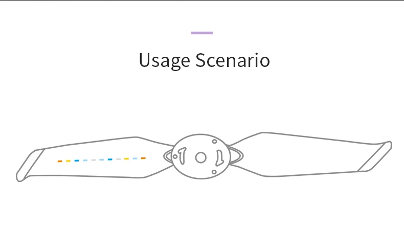 Перезаряжаемый светодиодный пропеллер 8743 программируемый светодиодный Пропеллер для DJI Mavic 2 Pro 2 Zoom Drone Night Fly с эффектом длительного воздействия