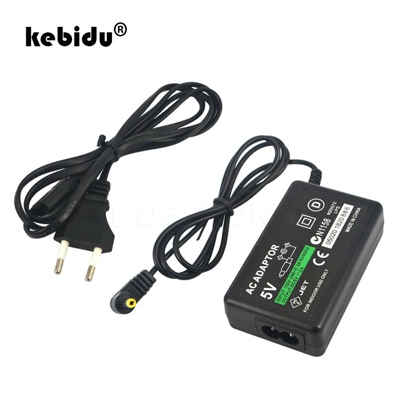 

kebidu 2019 Newest Home Wall Charger AC Adapter Power Supply Cord Cable For Sony PSP 1000 2000 3000 Slim EU / US Plug