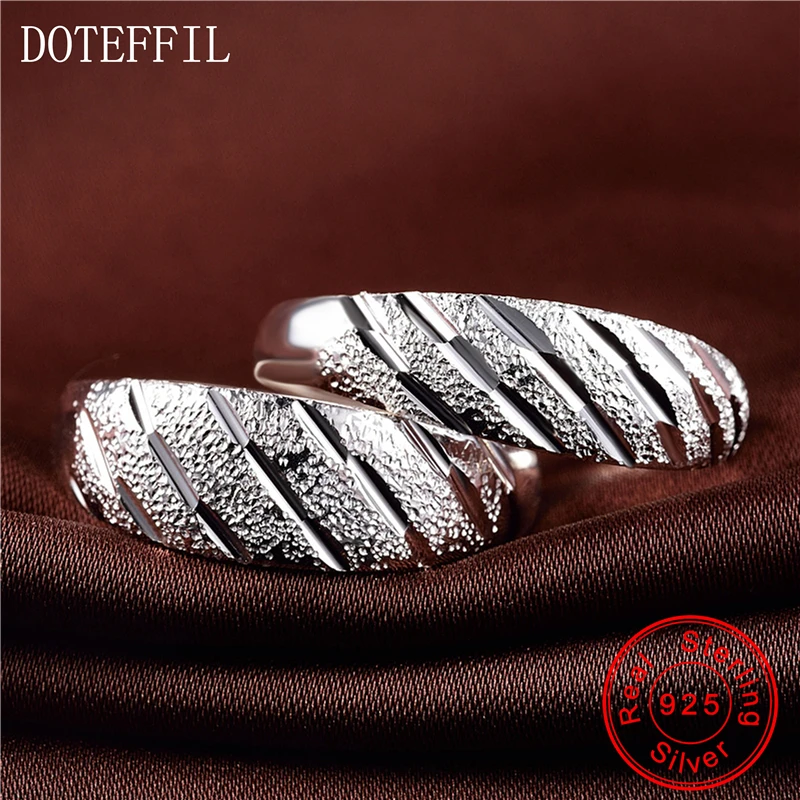 Кольцо DOTEFFIL из стерлингового серебра 925 пробы Женская звезда модное