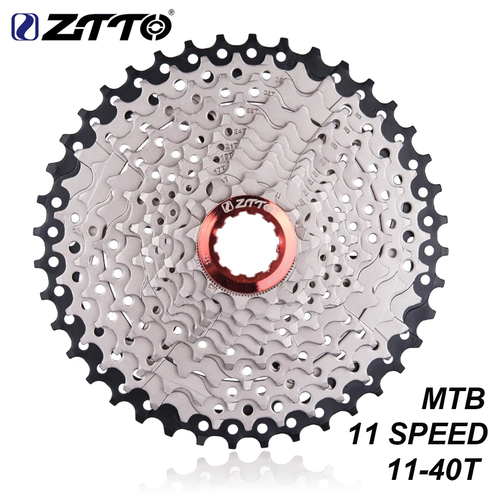 ZTTO 11s 11 40T Cassette11s 22s Compatible 11Speed Freewheel Bicycle Parts forMTB Mountain Bikes M7000 M8000 M9000 XT SLX