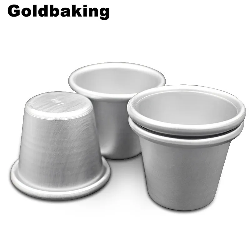 Buy 5 Pieces Anodized Aluminum Pudding Cups Cupcake