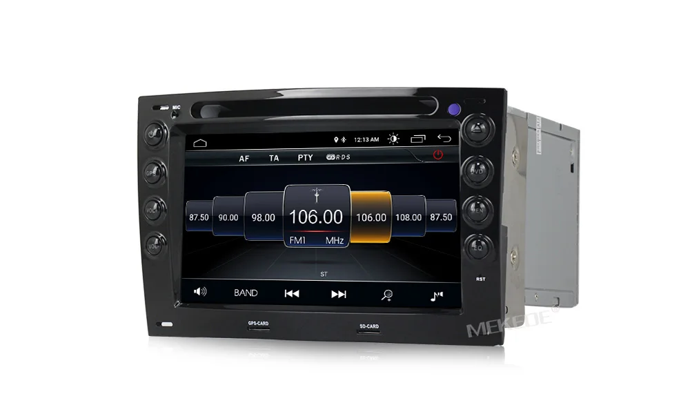 MEKEDE HD 4 ядра 7 ''2 Din Android 8,1 dvd-плеер автомобиля для Renault Megane 2 ii 2006 2007 2008 2009 радио gps-навигатор RDS 1024*600