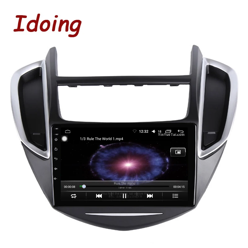 Sale Idoing 9"2.5D IPS Car Android 8.1 Radio Multimedia Player For CHEVROLET TRAX 2014-2016 4G+64G Octa Core GPS Navigation no 2 din 2