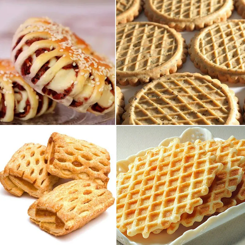 Cutter Dough Bakery Roller Plastic Baking Tool Cookie Pie Pizza Bread Pastry Lattice Roller Cookie Cutter Kitchen Baking Tools