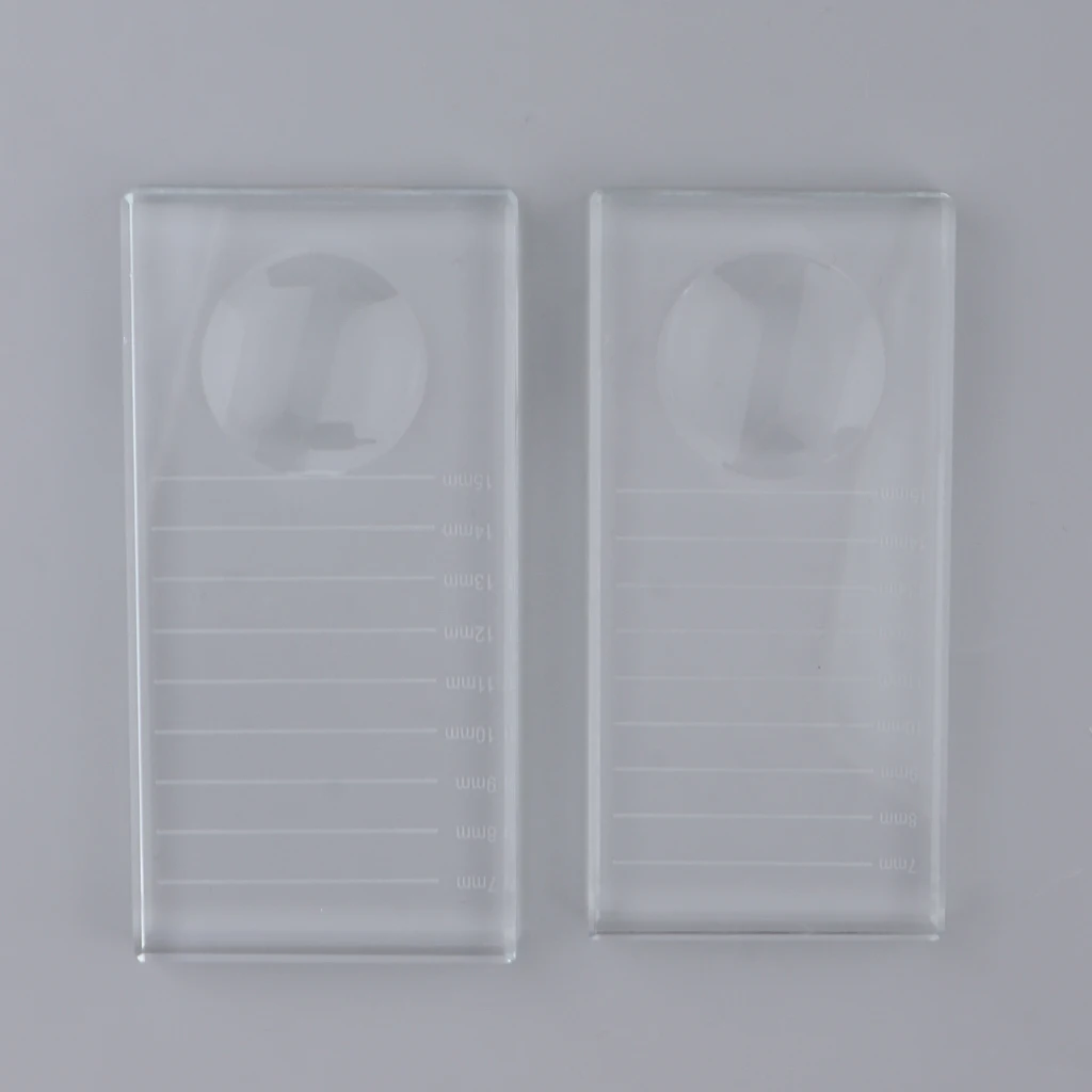 Eyelash Extension Pads Adhesive Glue Holder Pallet Crystal Stone Makeup Tool