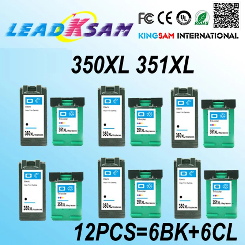 Совместим с чернильными картриджами hp350 350XL 351XL C4480/C4280/C4580/C5280 Officejet