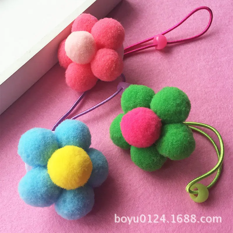 multi size mix color pompom Fluffy Plush cloth Craft DIY Soft pon poms ball furball homeand party decor Sewing Supplies (3)