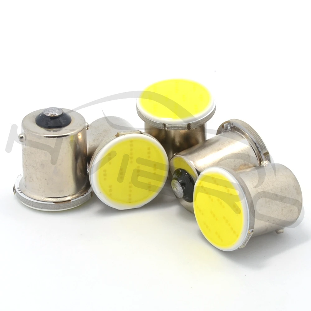 Белый, красный, синий Cob P21 5 Вт 12Smd 1156 BA15S 1157 BAY15D DC 12 В вниз лампа RV трейлер грузовик авто светильник для парковки Led резервная лампа