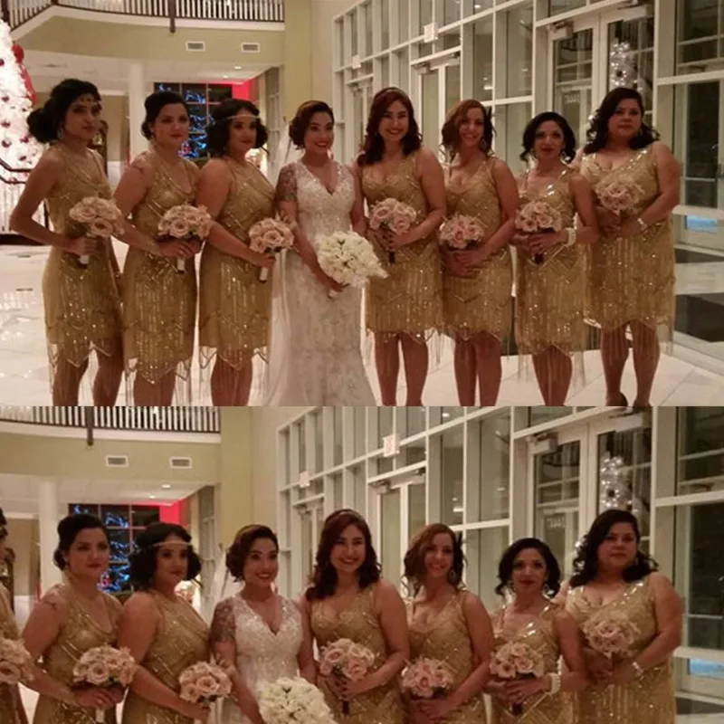 great gatsby wedding bridesmaid dresses
