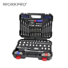 Набор инструментов 145 шт. WORKPRO W003046AE Гайковерт Ящик Для Инструментов
