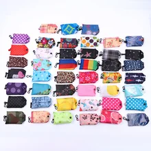 Складная Удобная хозяйственная сумка унисекс, Экологичная многоразовая сумка-тоут, перерабатываемая водонепроницаемая сумка для хранения, образец, дорожная сумка