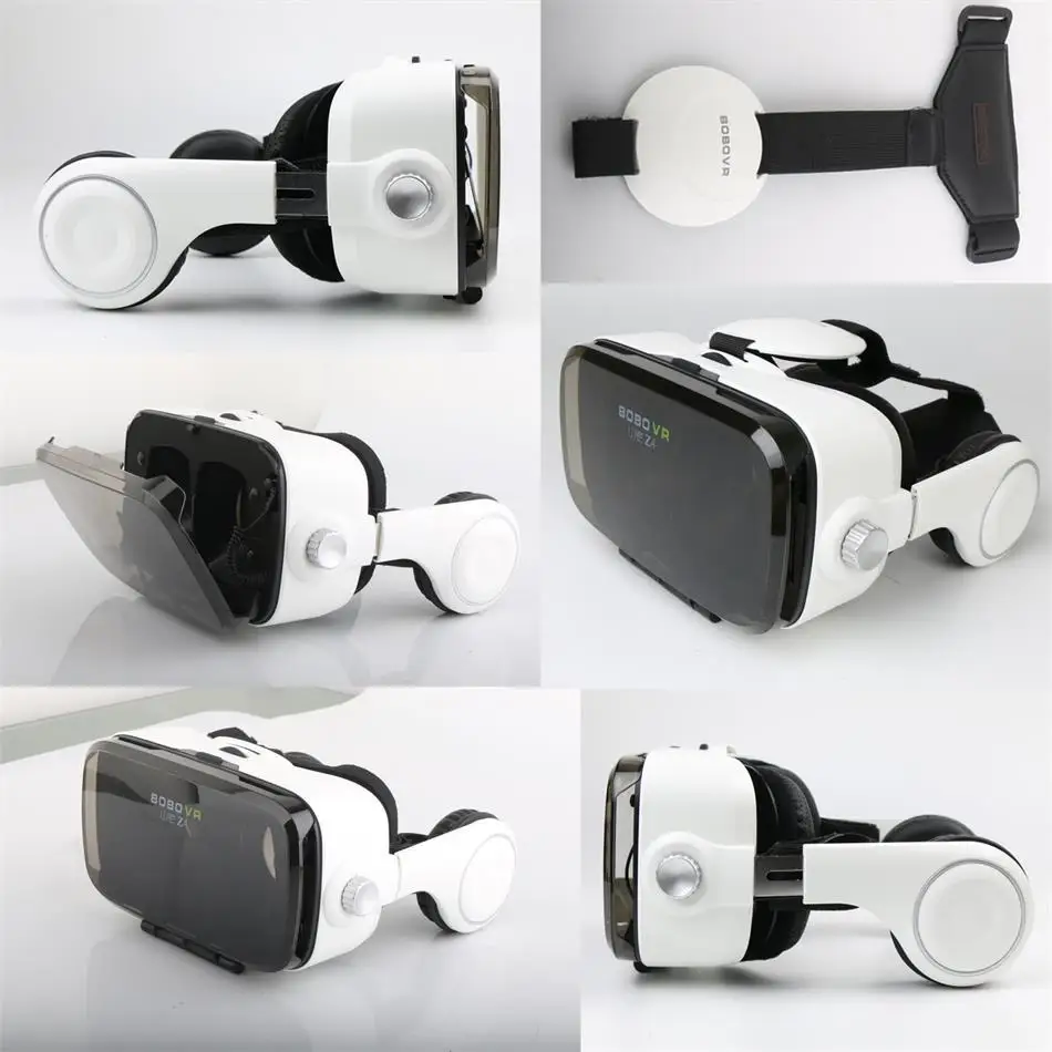 Лидер продаж 2016 года Google Cardboard bobovr Z4 VR 360 градусов 3D просмотра захватывающий опыт 4