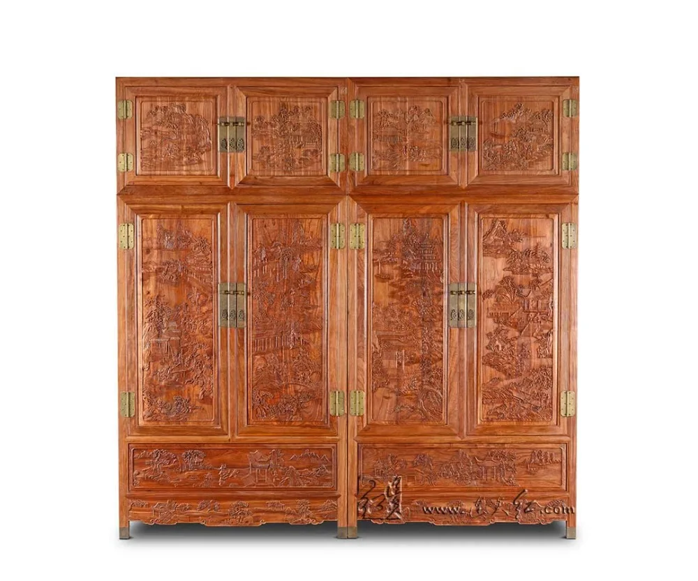 NEW Clothespress Rosewood Carven Bed Room Furniture Solid Wood Cabinet Wardrobe American Country Almirah Armoire Redwood Drawers NEW Clothespress Rosewood Carven Bed Room Furniture Solid Wood Cabinet Wardrobe American Country Almirah Armoire Redwood Drawers