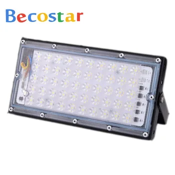 

BECOSTAR Super thin and super bright 50W LED Flood Lamp 220Vac Waterproof IP65