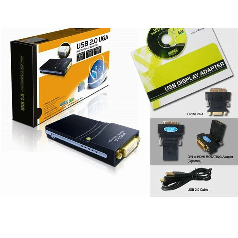 USB 2.0 UGA Multi Display Adapter 