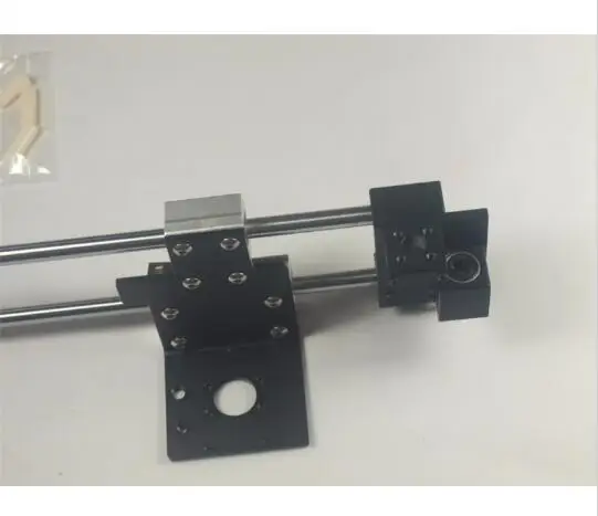 Reprap Prusa i3 запасные части для 3D-принтера Nema 17 двигатель черный цвет алюминиевый сплав металлический X карета+ X торцевой направляющий+ X комплект конечного двигателя