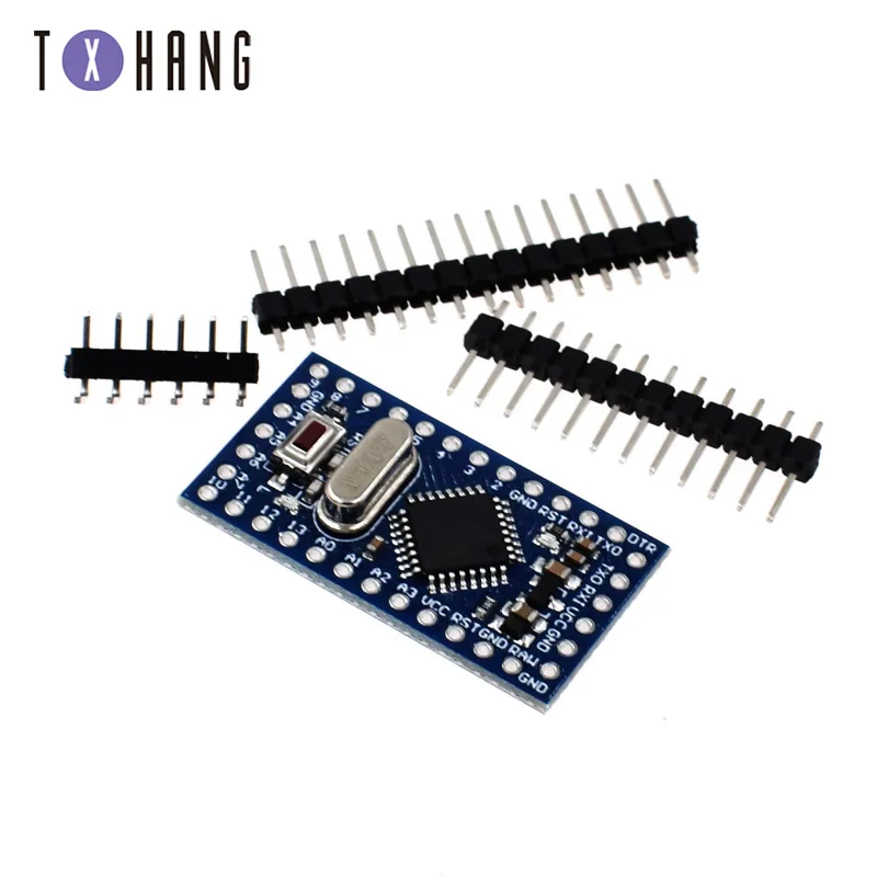 Buy Pro Mini 168/328 Atmega168 5V 16M / ATMEGA328P 328P Mini ATMEGA328 5V/16MHz For Arduino Compatible Nano Module