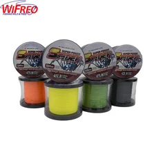 500 м супер крепкая ПЭ волоконная линия 4 нити многофиламентная PE плетеная леска