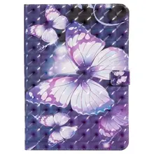 maosenguoji 3D Painted card function luxury fold Bracket cute Tablet Case For ipad Air 2 5/6 Smart wake up/sleep Function cover