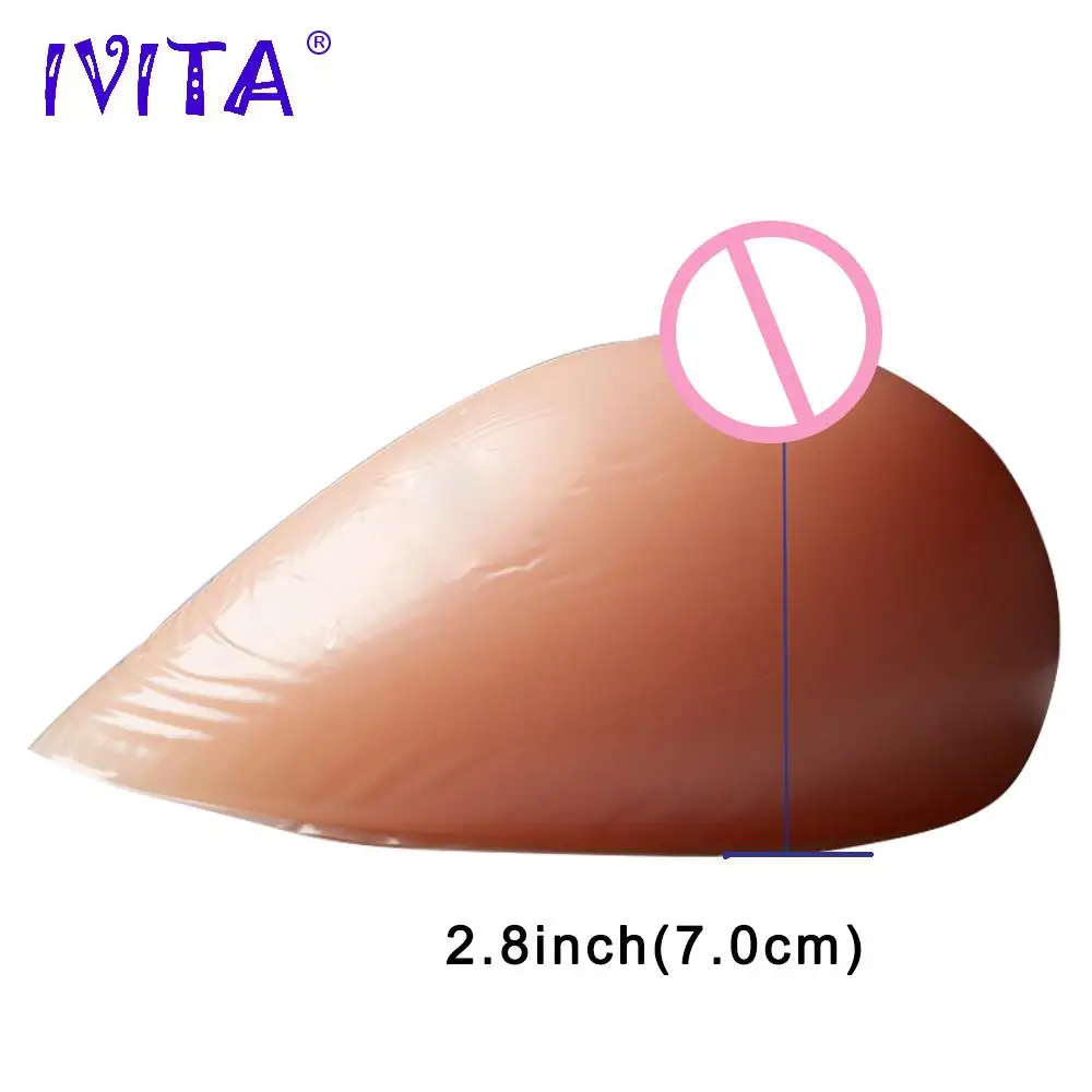 

IVITA 800g Fake Boobs Realistic Silicone Breast Forms For Women Artificial Prosthesis Fashion Enhancer Mastectomy Breasts
