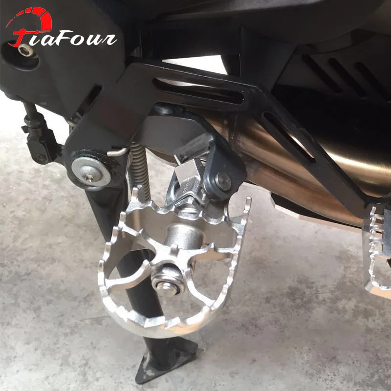 Подходит для SUZUKI DL 1000 02-19 лет DL 650 04-19 V-STROM 650 V-STROM 650XT V-STROM 1000 1000XT 16-19 вращающиеся Подножки