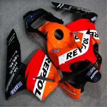 

Custom Injection motorcycle parts for HONDA CBR 600 2003 2004 CBR600 RR F5 fairings CBR 600 RR 03 04 repsol ABS fairing