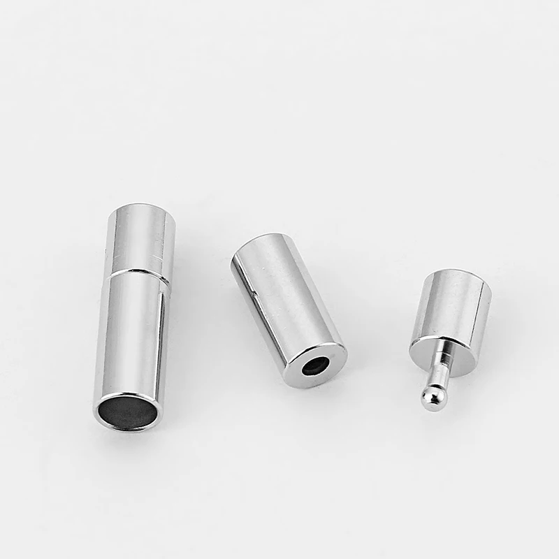 10 шт. круглые застежки для ювелирных изделий 2 мм 5 3 4 6 8 мм|jewelry making|bayonet claspround leather