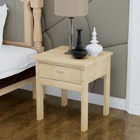 Тумбочки, мебель для спальни, Сосновая сплошная деревянная прикроватная тумба, тумбочка mesitas de noche, столик criado mudo