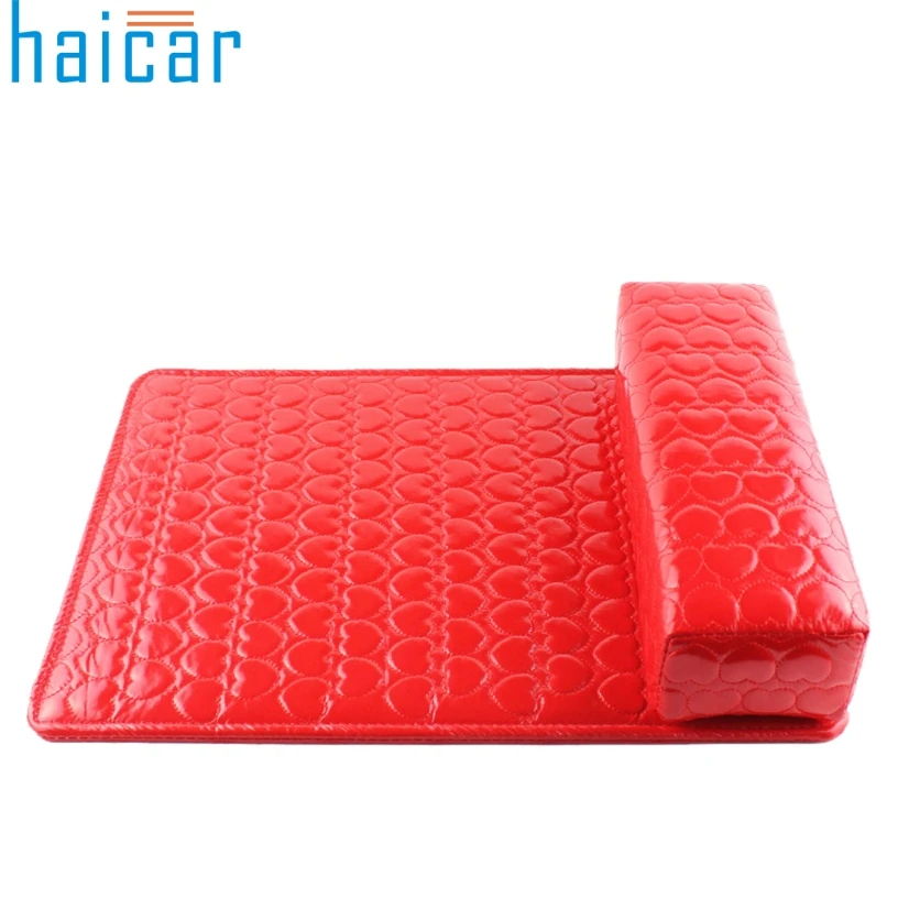 

Best Deal Good Quality Column Cushion Pillow Salon Hand Holder Rectangle Leather Pad Nail Arm Rest Manicure Nail Tools 1pc