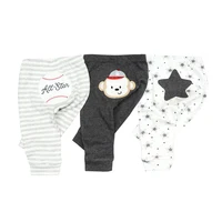 Legging uni en coton pour bébé garçon, pantalon pour nouveau-né, printemps, automne, été, hiver, fille, 0-24 mois, 3 pièces, 4 pièces, uno 5