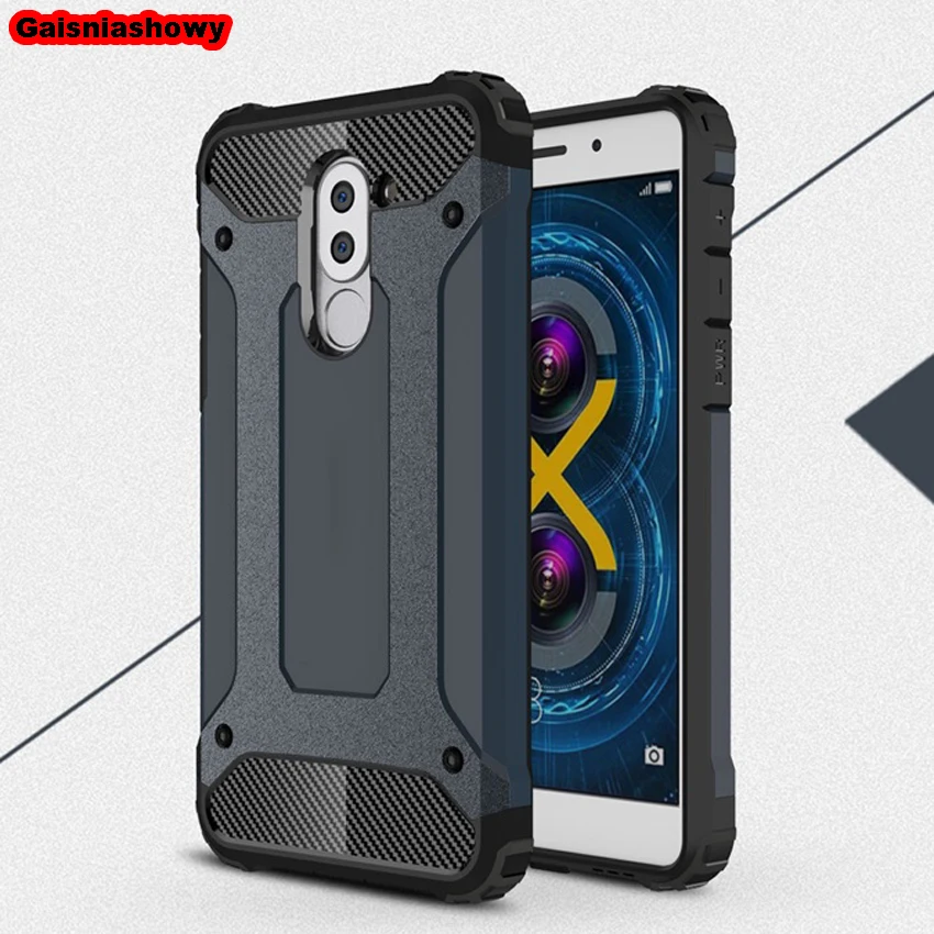 Case For Huawei Honor 6X Shockproof Armor Hard PC Silicone Mate 9 Lite GR5 2017 Soft TPU Phone Cover Shell Coque |