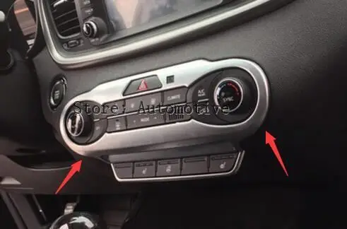 Новый стиль для KIA Sorento L 2015 2016 2017 ABS центральной консоли Кондиционер AC панель GPS