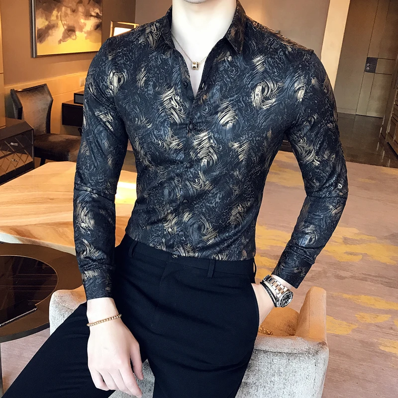 party wear printed shirts