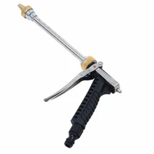 Металлический шланг высокого давления длинный стержень сопла распылитель воды пистолет для мойки автомобилей газон сад