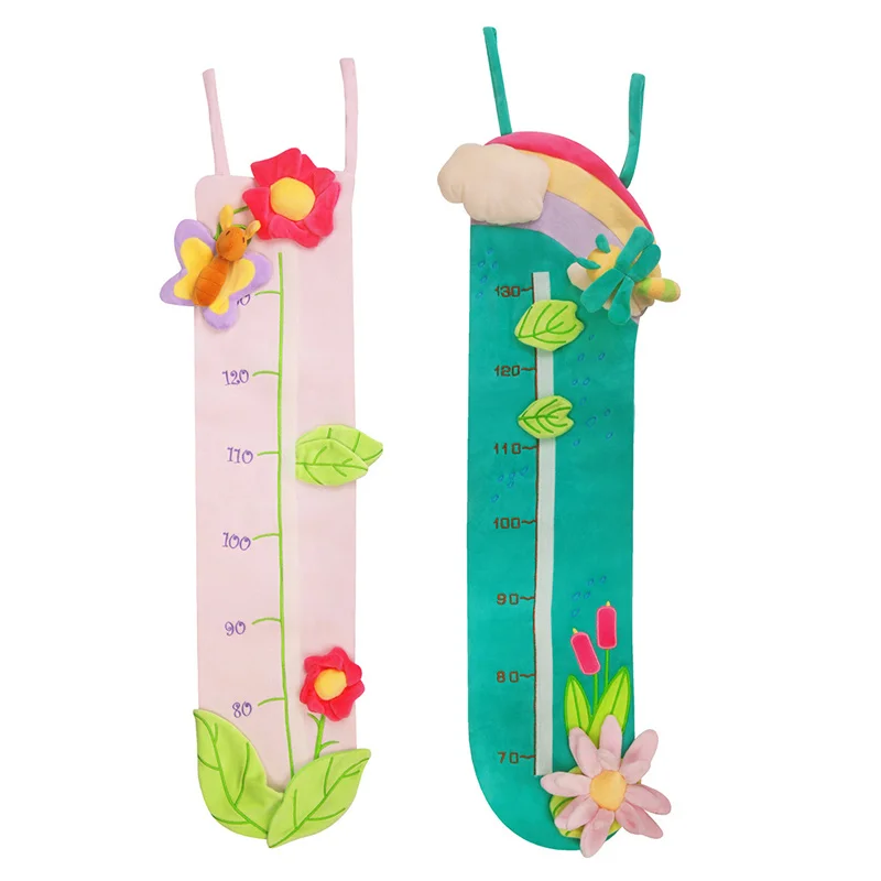Kids Height Measurement Baby Toy Growth Chart Montessori Toys for Children Size Measuring Ruler Tool Wall Sticker For Room Toy (6)