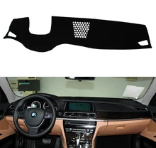 Fit For BMW 7 Series 2009-2013 Years With LCD Screen Car Dashboard Covers Dashmats Pad Auto Shade Cushion Carpet Protector