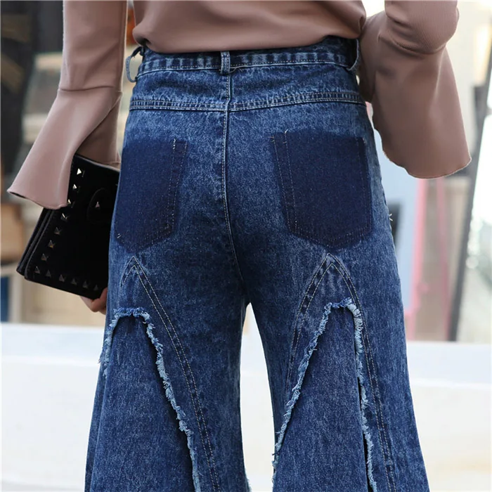 denim wide leg pants 13