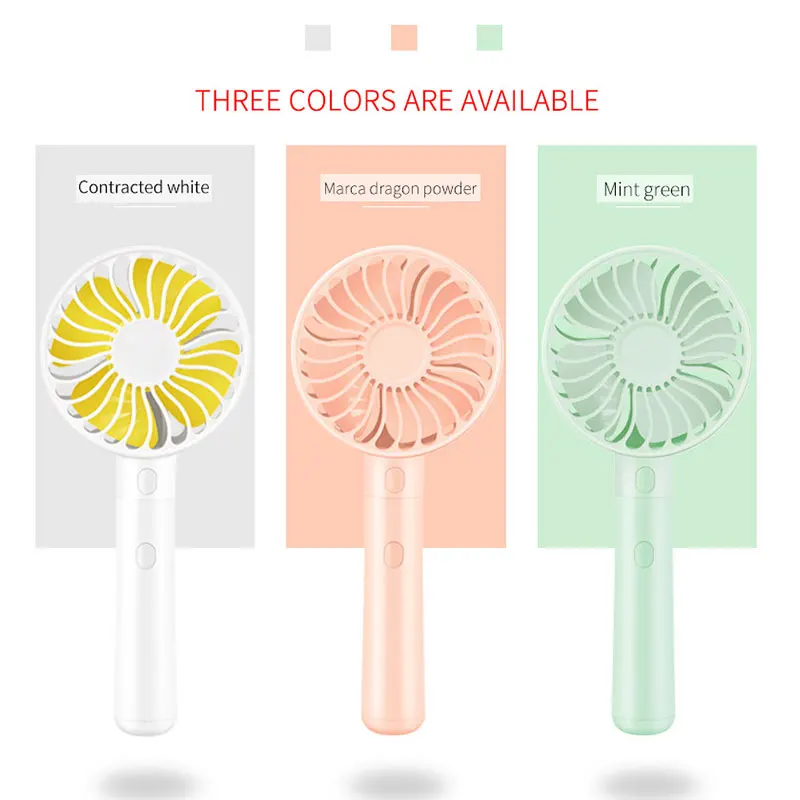 

USB Mini Air Conditioner Camping USB Rechargeable Fan Creative Air Cooling Hand-Held Fan Portable USB Charging Dorpshipping
