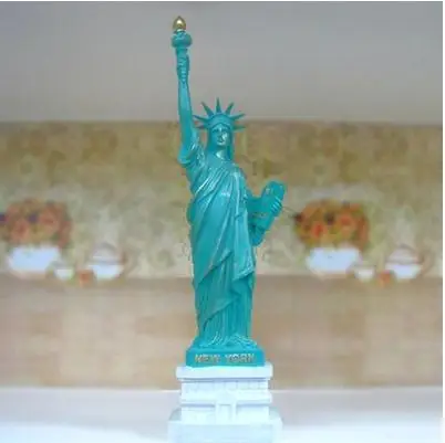 Статуя Свободы, Европейский персонаж искусство ремесла, домашний офис настольное украшение, туристические сувениры - Цвет: Style 1 38 cm