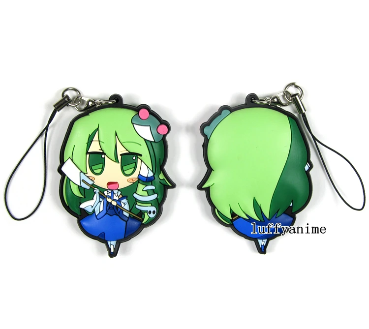 Аниме TouHou Project талисман резиновая подвеска Hinanai Tenshi Sukuna симмёмару Izayoi Сакуя аниме