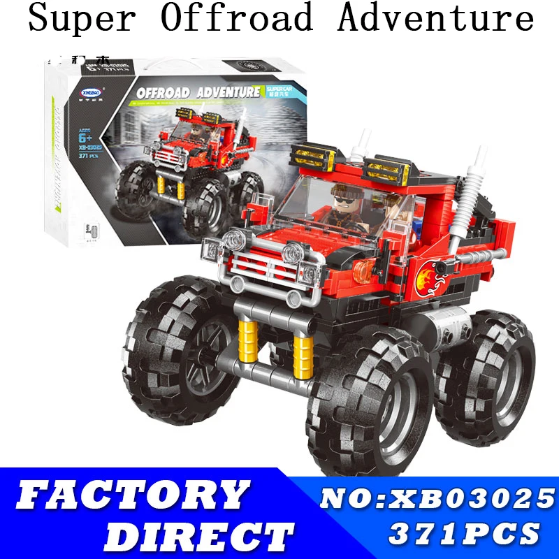 

city Lepins Technic Car Series Super Offroad Model Building Blocks Educational Toys Bricks For Children Gifts