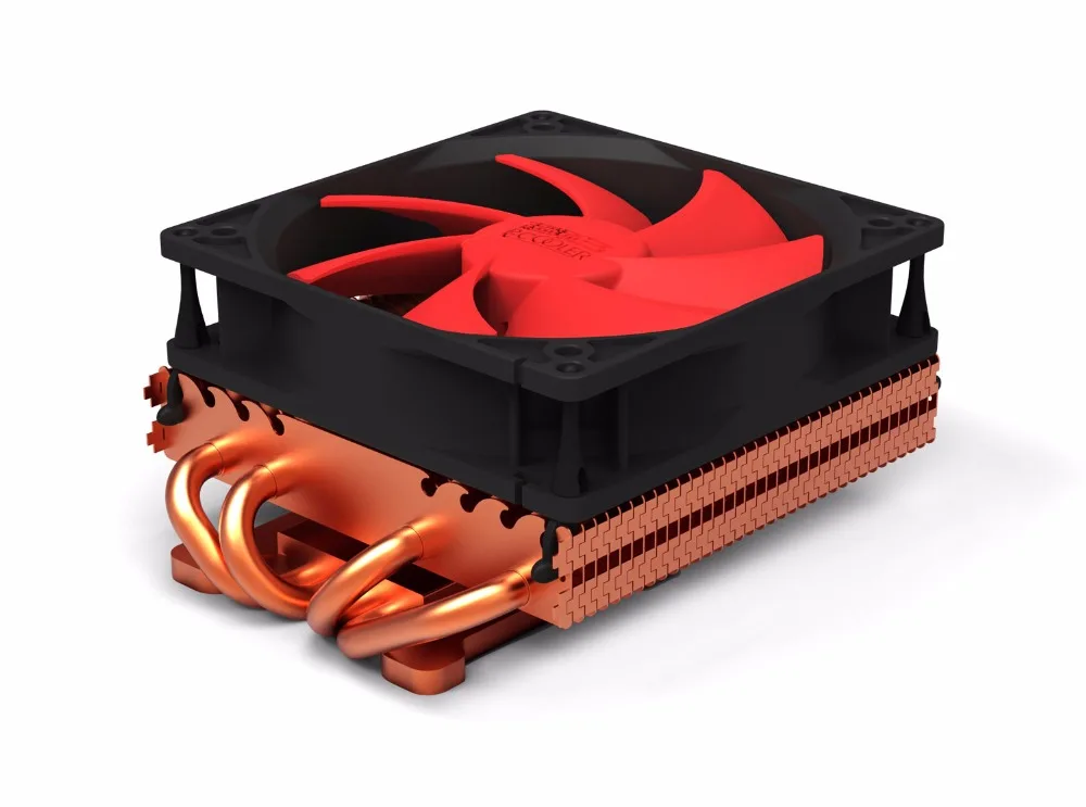 PcCooler K101F 10 см 100 мм вентилятор 4 heatpipe Графический кулер, Видеокарта кулер охлаждения VGA вентилятор GPU радиатор