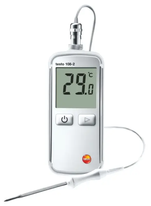 Fast arrival TESTO testo 108-2 - Temperature measuring instrument with lockable probe photo